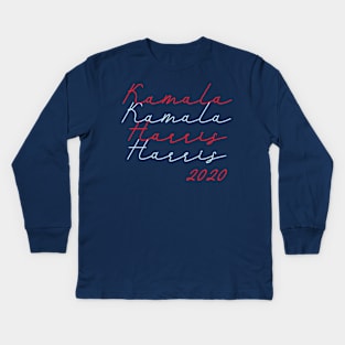 Kamala Harris 2020 Kids Long Sleeve T-Shirt